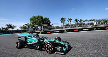 Lance Stroll in Miami
