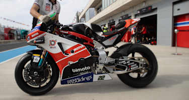 Die Bimota KB998 Rimini debütierte in der Superbike-WM 2025
