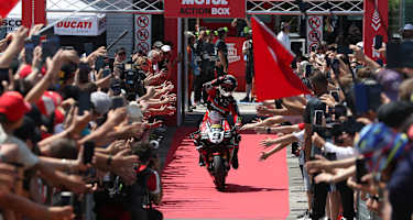 Damilo Petrucci war 2025 einer der Misano-Helden