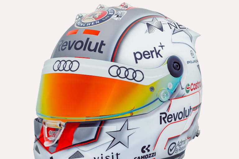 So sieht der Helm von Nico Hülkenberg für 2026 aus