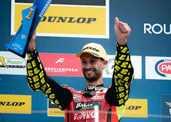 Lukas Tulovic rückte sich in Misano ins rechte Licht