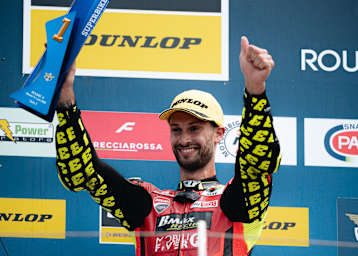 Lukas Tulovic rückte sich in Misano ins rechte Licht