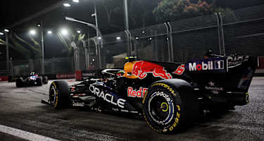 Red Bull Racing-Pilot Isack Hadjar startete aus der Pitlane