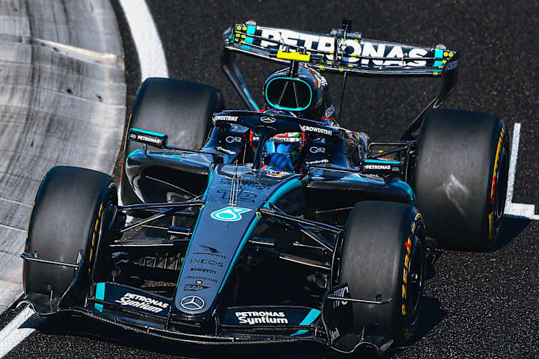 Kimi Antonelli im Mercedes