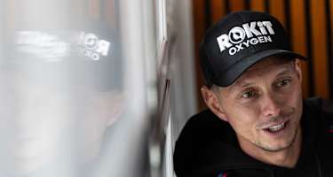 Van der Mark traf sich mit SPEEDWEEK.com in der neuen BMW-Hospitality