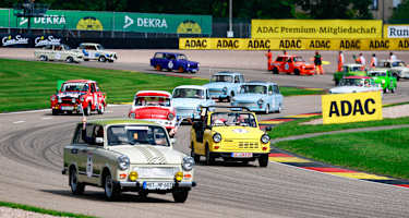 Die Red Bull Rennpappe brachte 50 Trabanten auf den Sachsenring