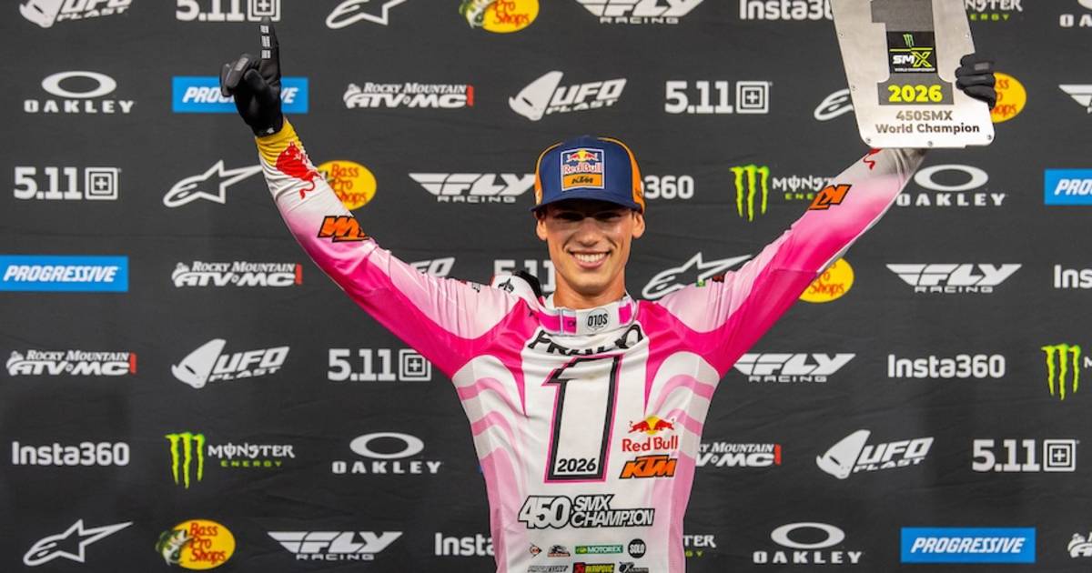 Red-Bull-KTM-Werksfahrer Jorge Prado ist World-Supercross-Champion 2026 ...