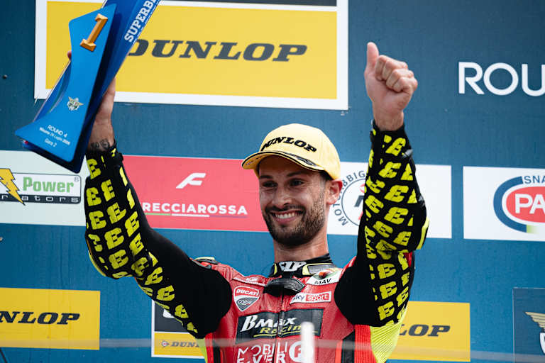 Lukas Tulovic rückte sich in Misano ins rechte Licht