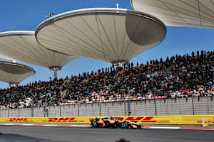 Lando Norris im Training zum China-GP