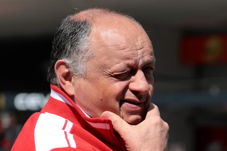 Ferrari-Teamchef Fred Vasseur sprach in China über die Rennabsagen im April
