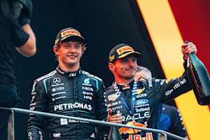 Kimi Antonelli und Max Verstappen