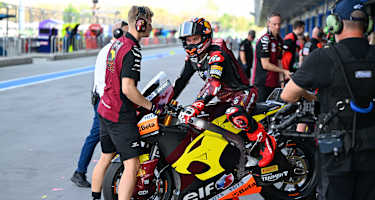 Das Team Marc VDS (hier Deniz Öncü) verschwindet aus dem Moto2-Paddock