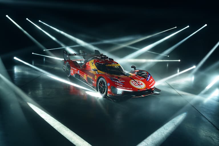 Der Ferrari 499P für die WEC-Saison 2026
