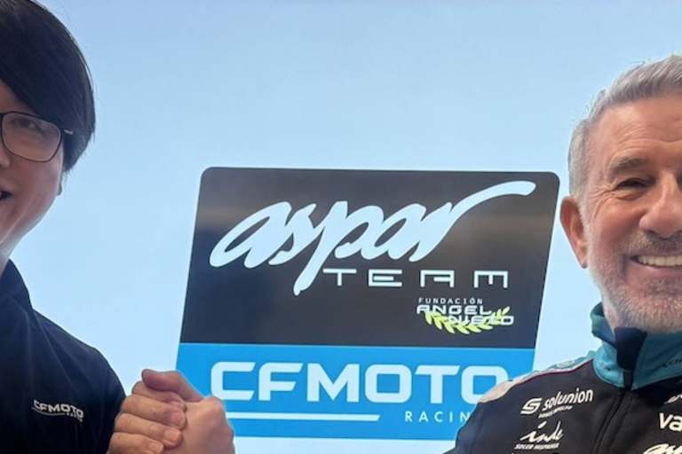 Zuversicht: CFMOTO und Jorge Martinez arbeiten weitere fünf Jahre zusammen