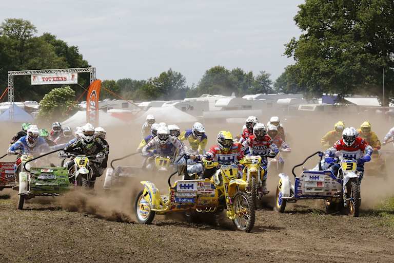 Varsseveld 2013: Willemsen (1), Adriaenssen (3), Bax (2) und Giraud (6)