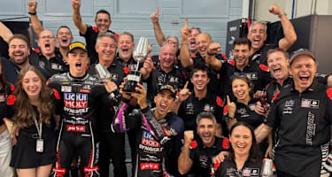 Das Intact-Team nach dem Doppelsieg in Jerez