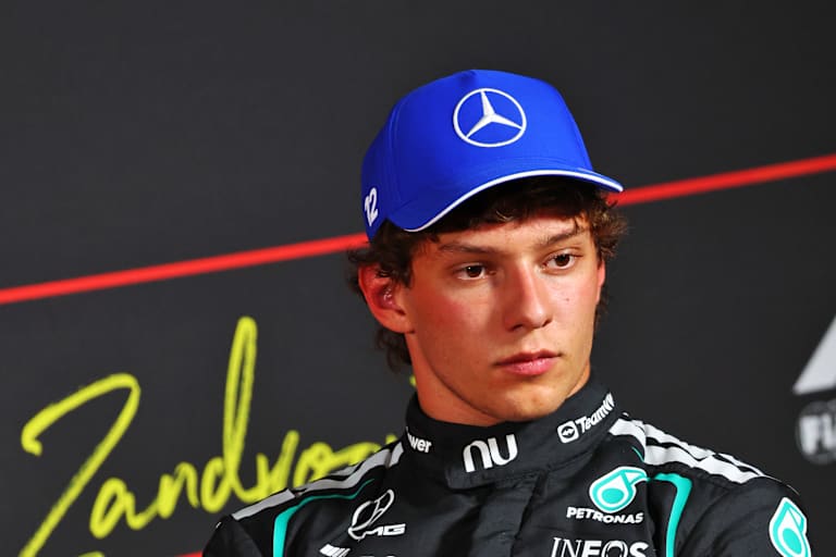 Ein nachdenklicher Kimi Antonelli in Zandvoort