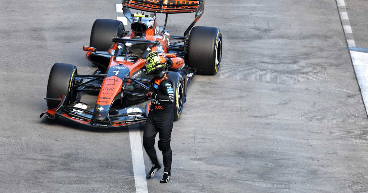 FP2-Monaco-Norris-bleibt-liegen-Ferrari-mit-Doppelspitze-Hamilton-Leclerc