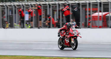 Nicolo Bulega ist ein Regengott