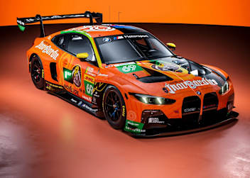 Der BMW M4 LMGT3 Evo vom Team WRT für das Event in Fuji