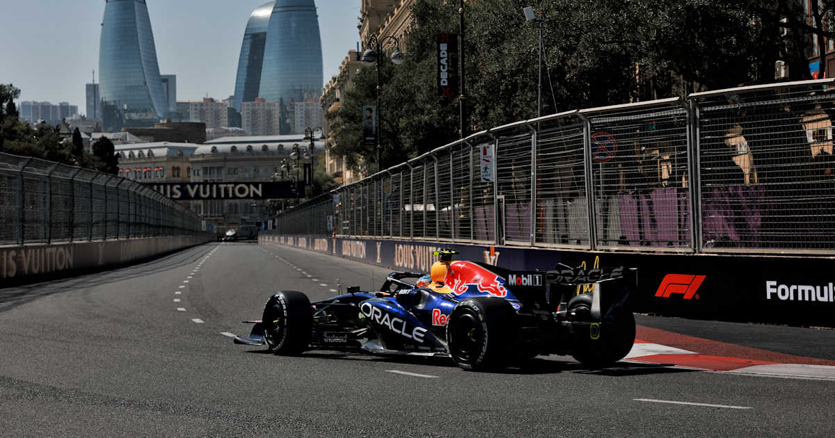 Formel 1 in Baku: Max Verstappen fährt Bestzeit im dritten Training