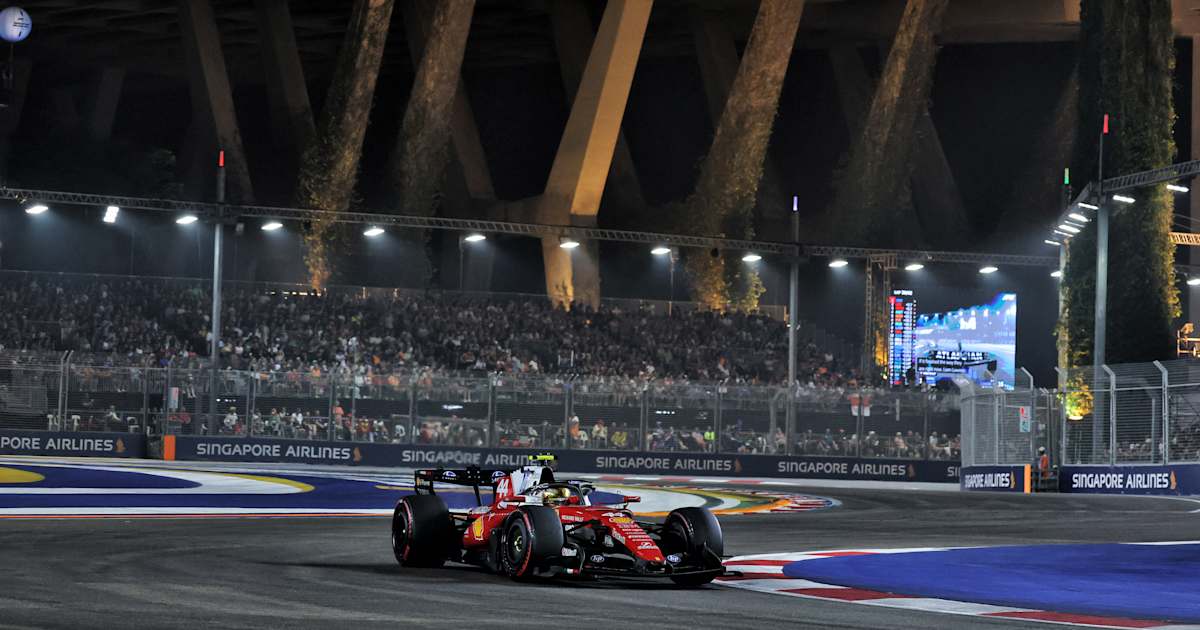 Lewis Hamilton (6th/Ferrari) missed the pit entry: “That was down to me ...