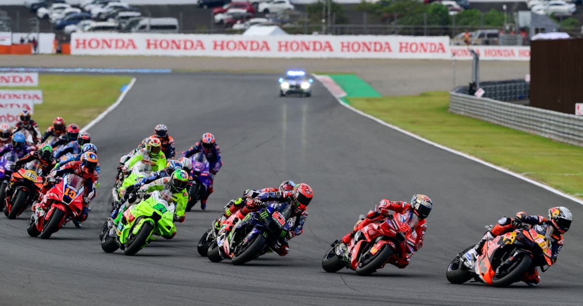 MotoGP action at Motegi: The schedule for the 2026 Japanese Grand Prix ...
