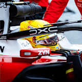 Lewis Hamilton im Ferrari