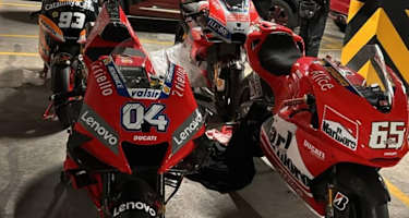 Die 62 Motorräder große Sammlung beinhaltete auch viele MotoGP-Bikes