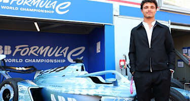 Lando Norris bei der Formel E