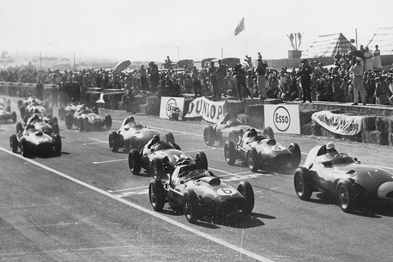 Beim Grossen Preis von Marokko 1958