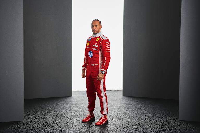 Lewis Hamilton ist nach dem Ferrari-Shakedown in Fiorano zuversichtlich