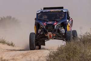 Matthias Walkner ist auch mit vier Rädern schnell