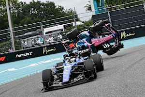 Pierre Gasly drehte sich, hob ab