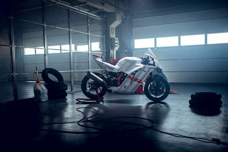 Die KTM 990 RC R Track