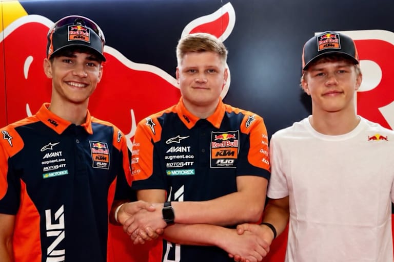 Brian Uriarte, Niklas Ajo und Rico Salmela