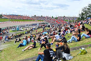 Der Sachsenring-GP lockt jedes Jahr sehr viele MotoGP-Fans an