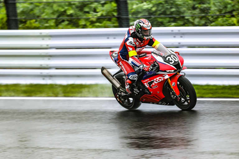 Jonathan Rea auf der Werks-Fireblade