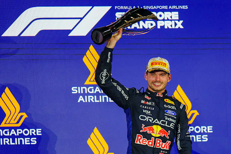 Singapur-Sieger Max Verstappen