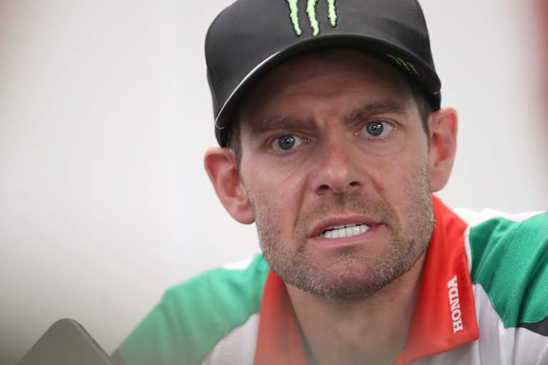Cal Crutchlow stürze am Freitag und am Samstag
