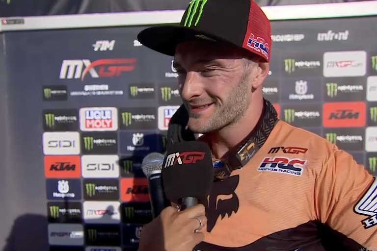 Jeffrey Herlings startet in Uddevalla von Pole