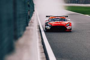 Nikita Mazepin im Mercedes-AMG GT3 der Motopark-Mannschaft