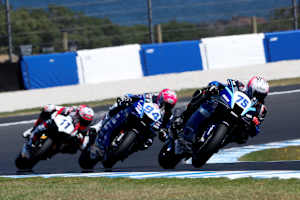 Albert Arenas (75) holte sich in seinem zweiten SSP-Rennen den ersten Sieg