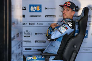 Alex Marquez (4.) fuhr ein einsames Rennen