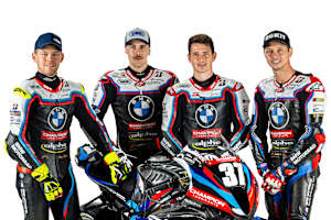 Mit Hannes Soomer und Markus Reiterberger am Start (v.li.)