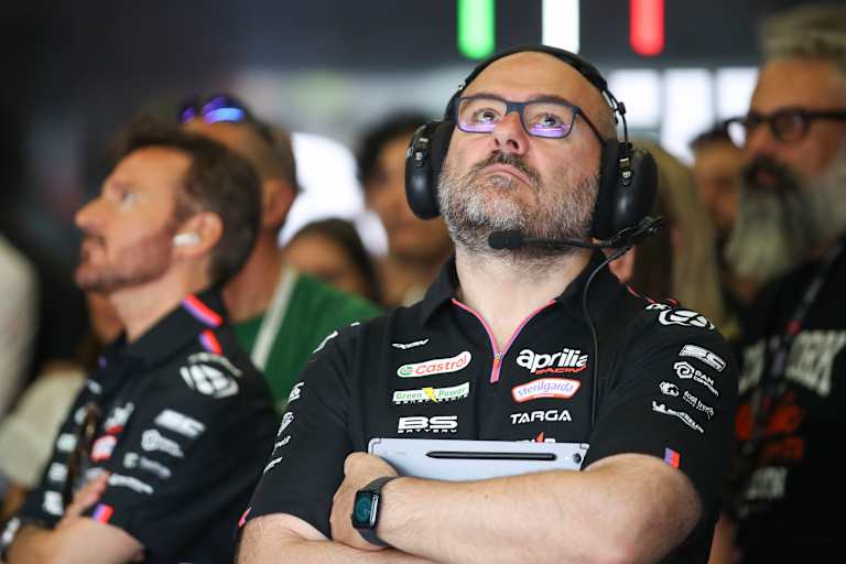 Aprilia-Technikdirektor Fabiano Sterlacchini