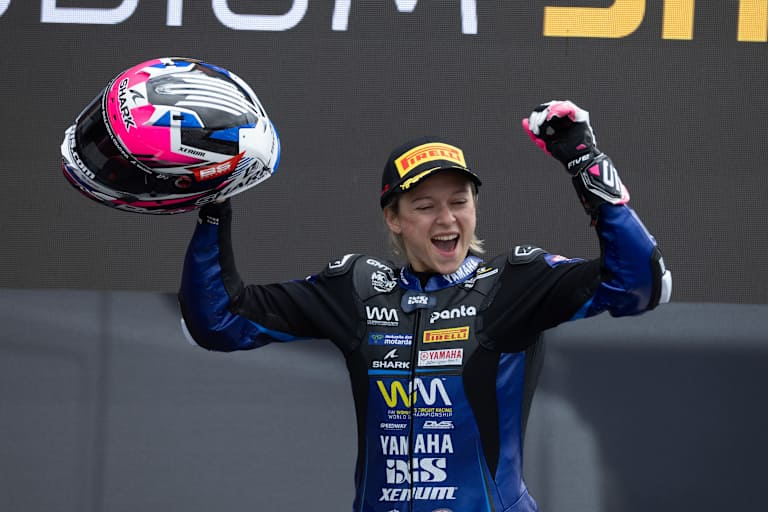 Lucie Boudesseul feiert ihr erstes Podest 2026