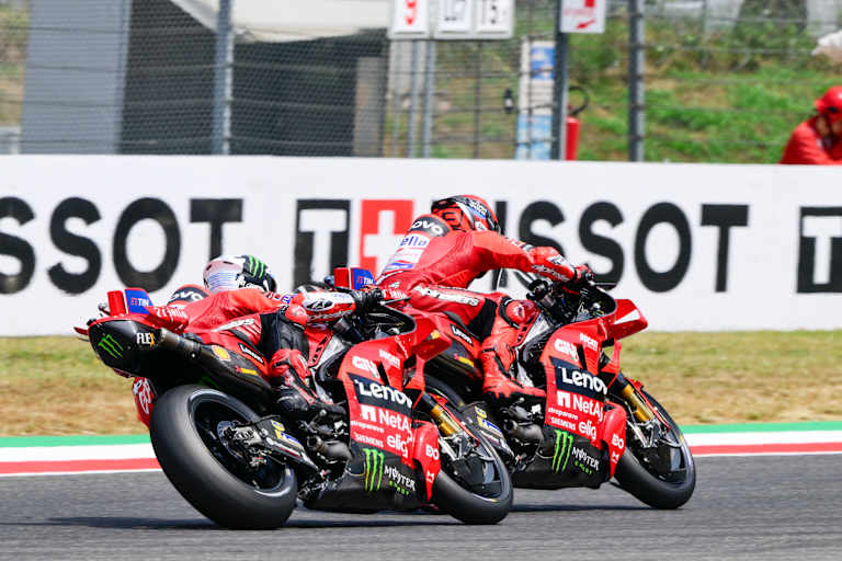 MotoGP 2025: Francesco Bagnaia lag selten in Schlagdistanz zu Marc Marquez