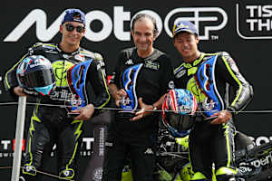Raul Fernandez, Davide Brivio und Ai Ogura