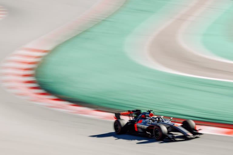 Der Shakedown-Test in Barcelona verlief für das Audi-team nicht reibungslos